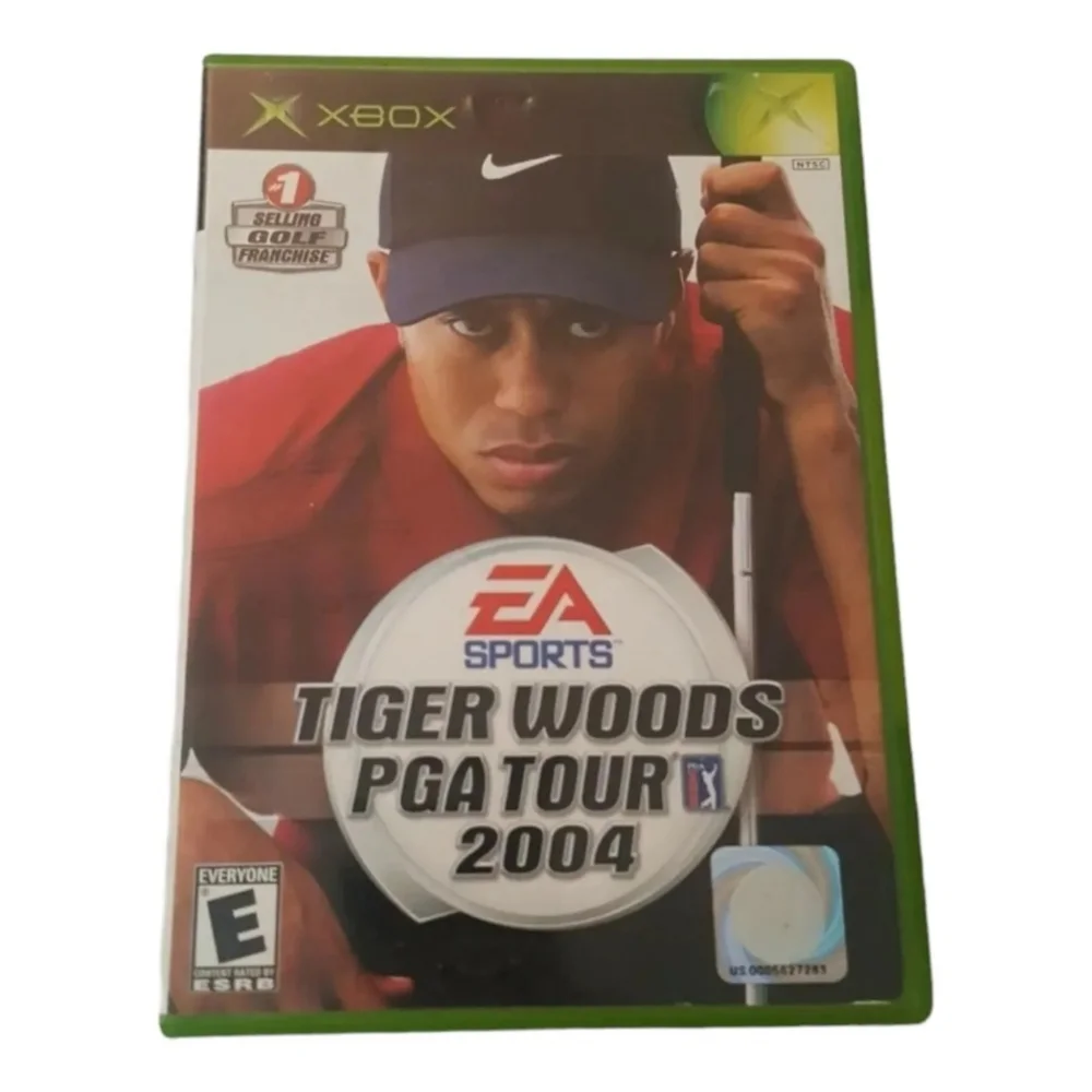 Tiger Woods PGA Tour 2004 (Microsoft Xbox, 2003) Complete CIB and Tested.